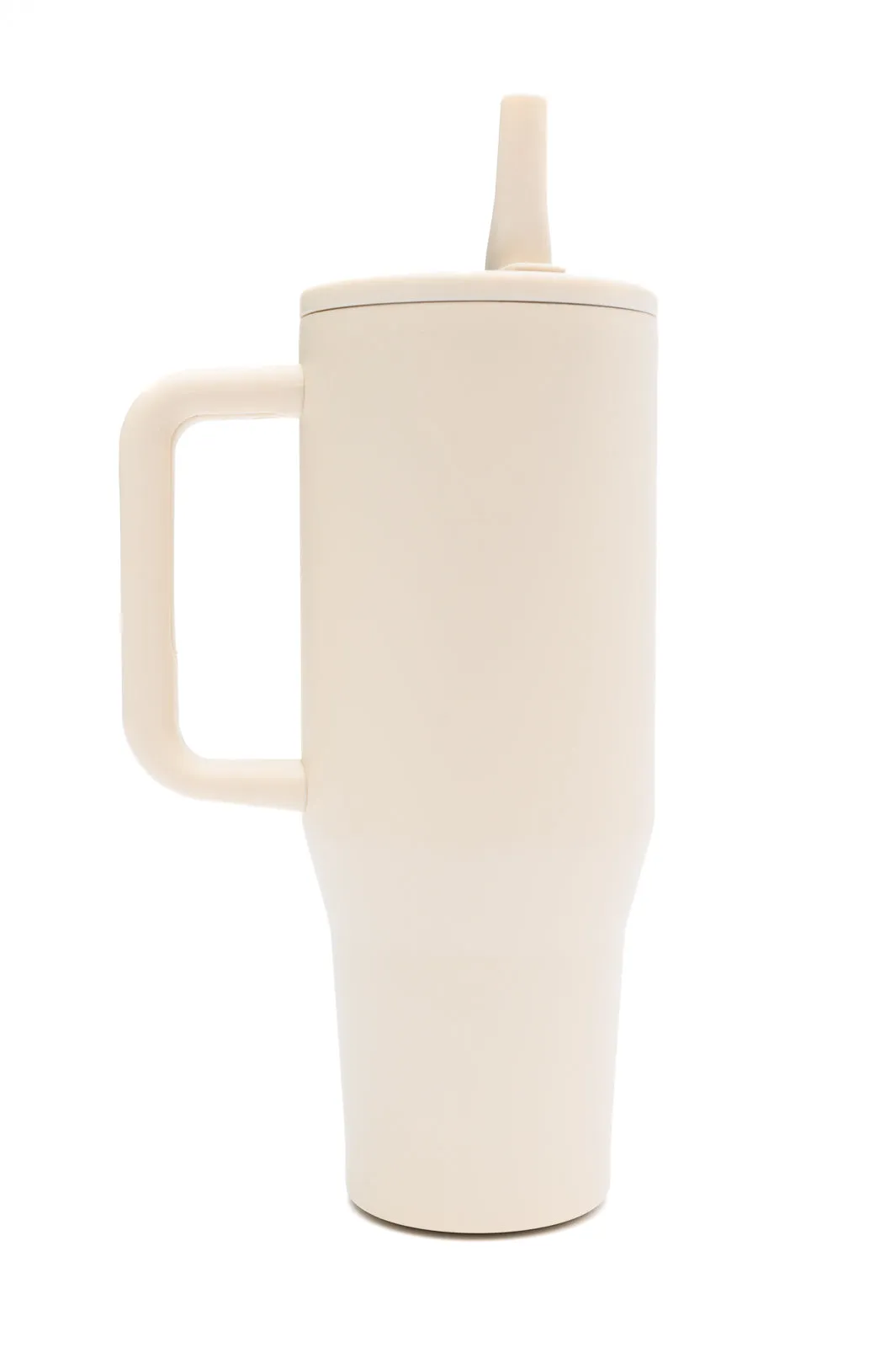 No Spill 40oz Tumbler in Off White - 12/6