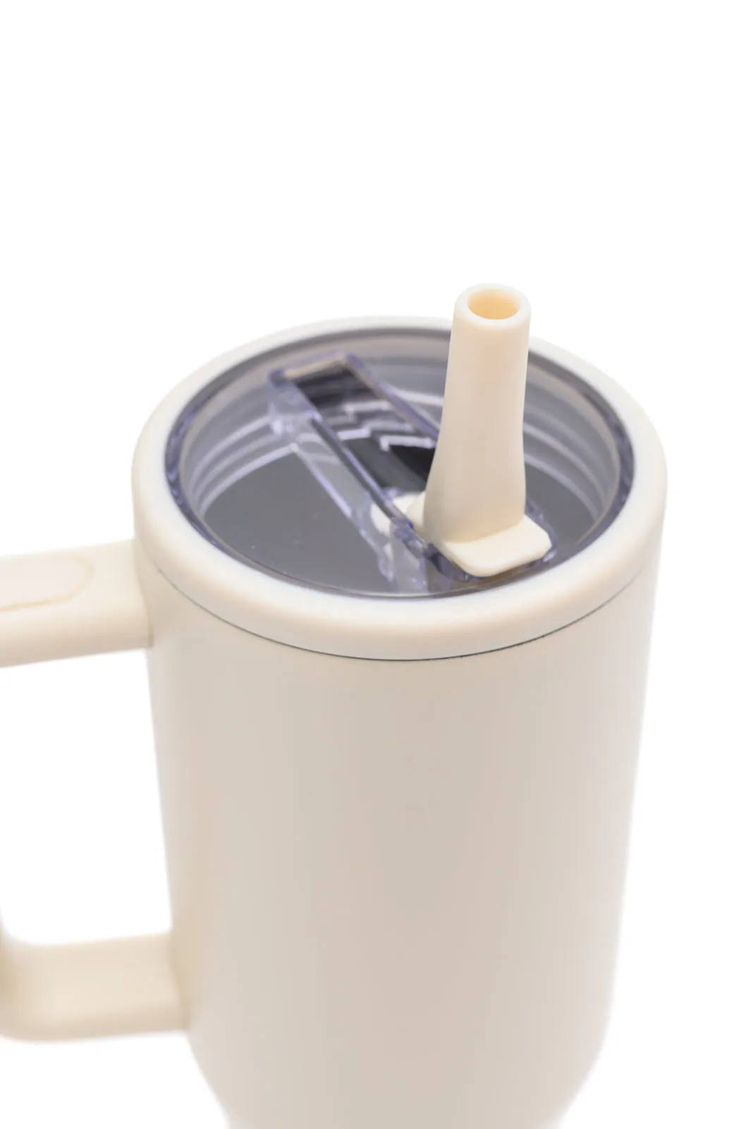 No Spill 40oz Tumbler in Off White - 12/6