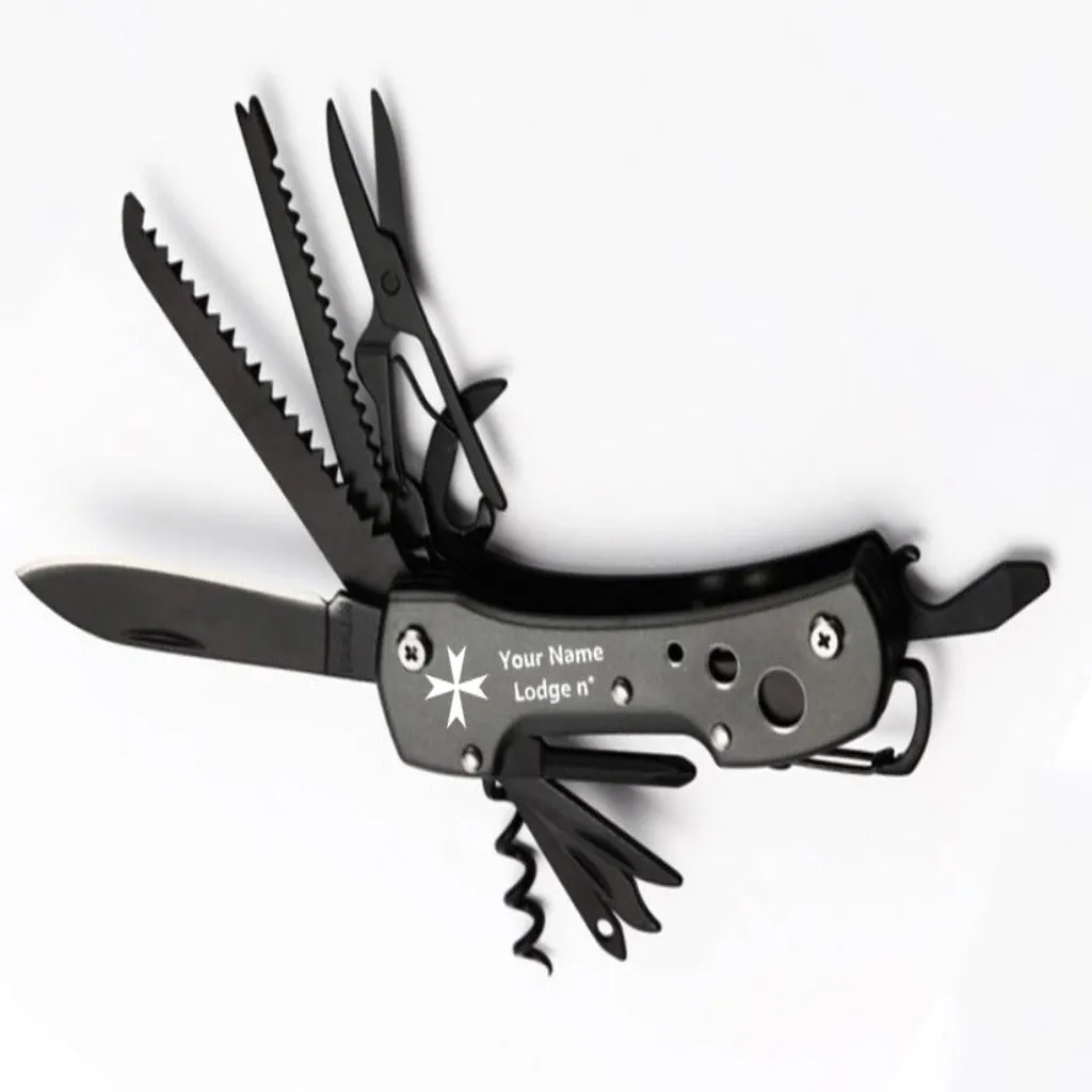 Order Of Malta Commandery Pocket Knife - Multifunctional