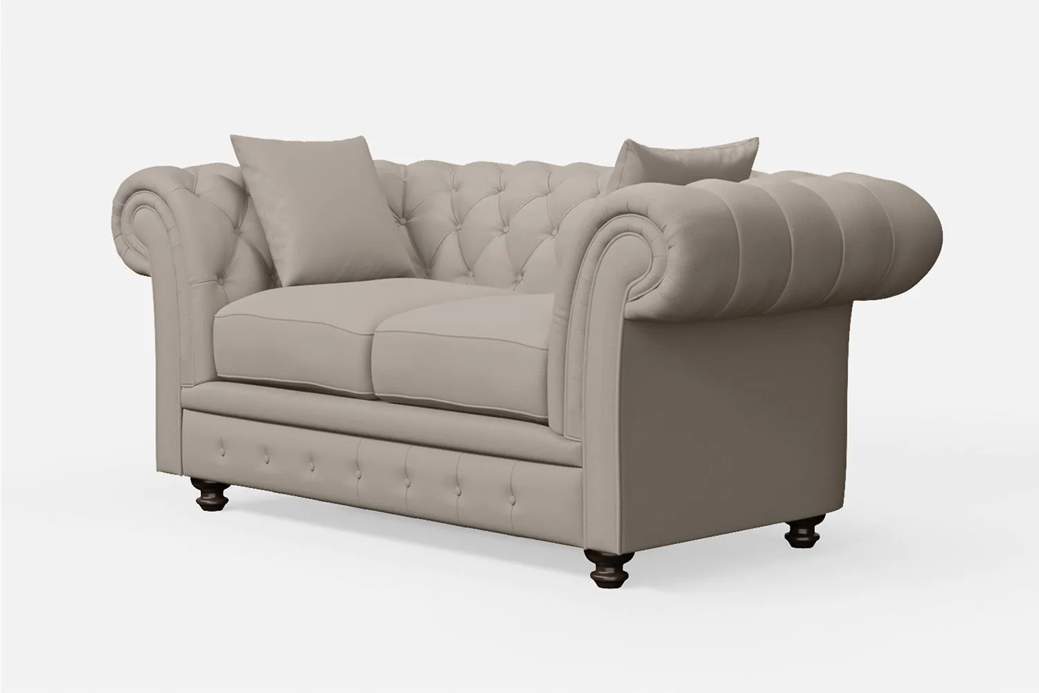Pesaro 2 Seater Sofa Sand Leather