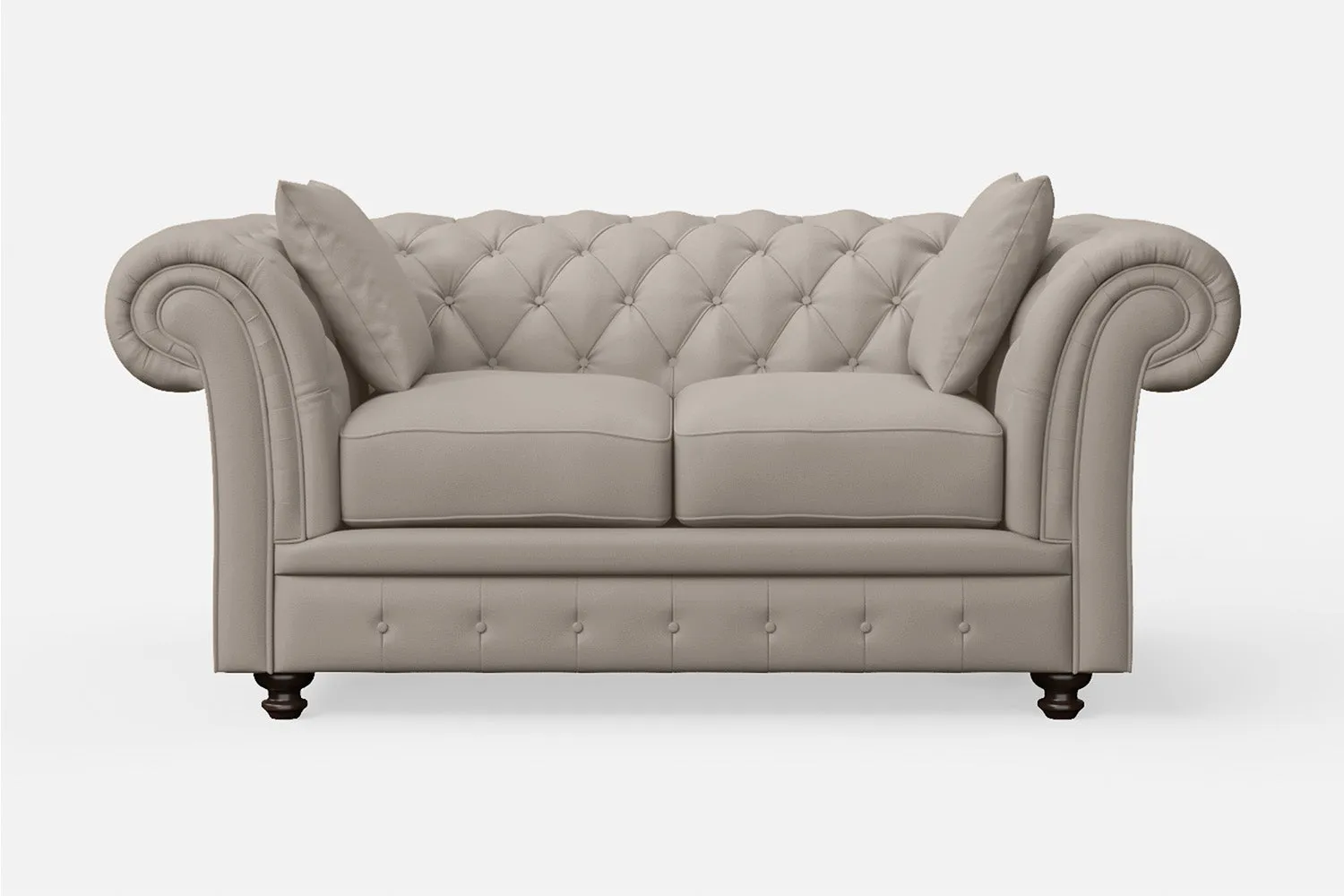 Pesaro 2 Seater Sofa Sand Leather