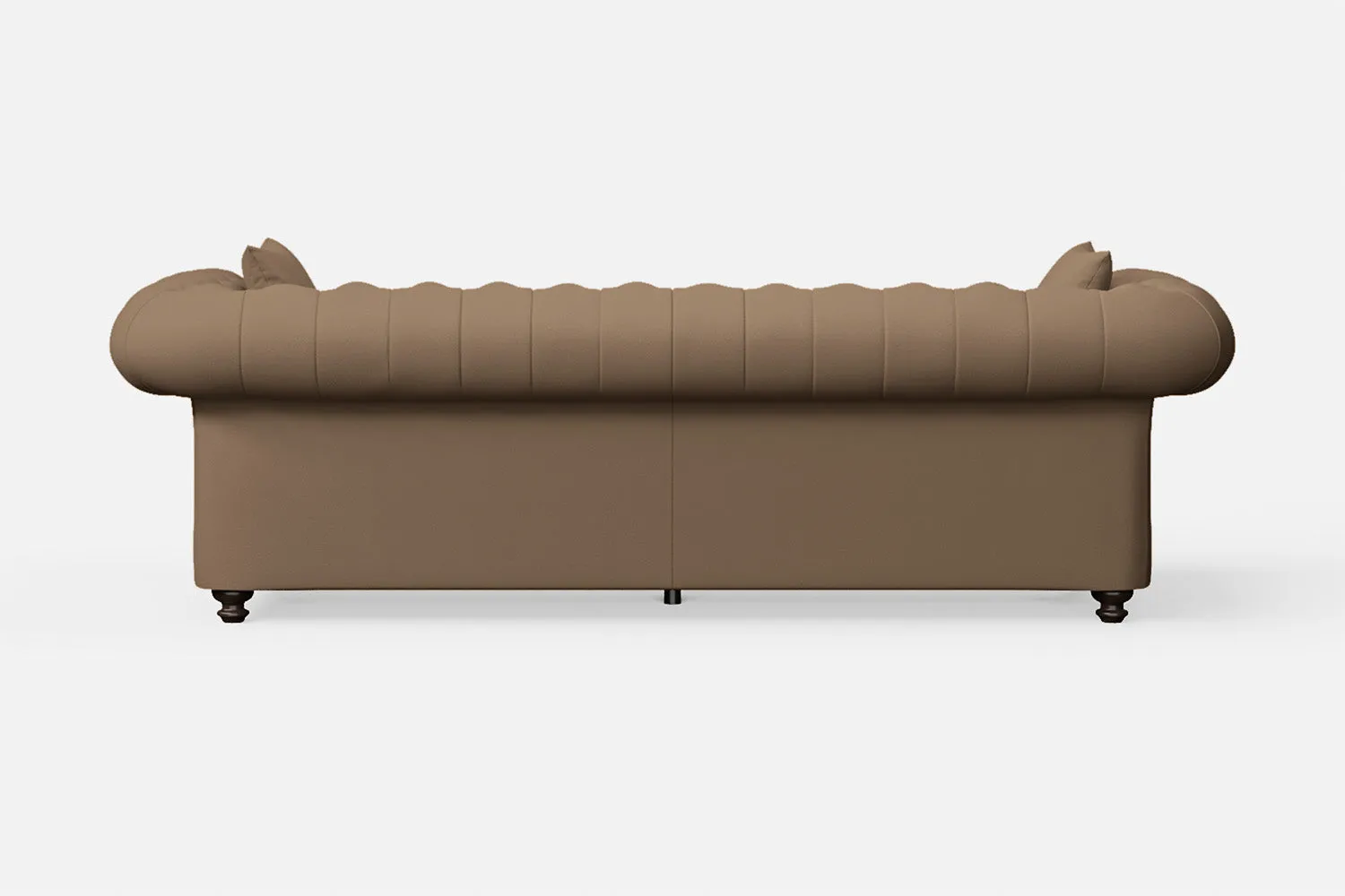 Pesaro 4 Seater Sofa Stone Leather