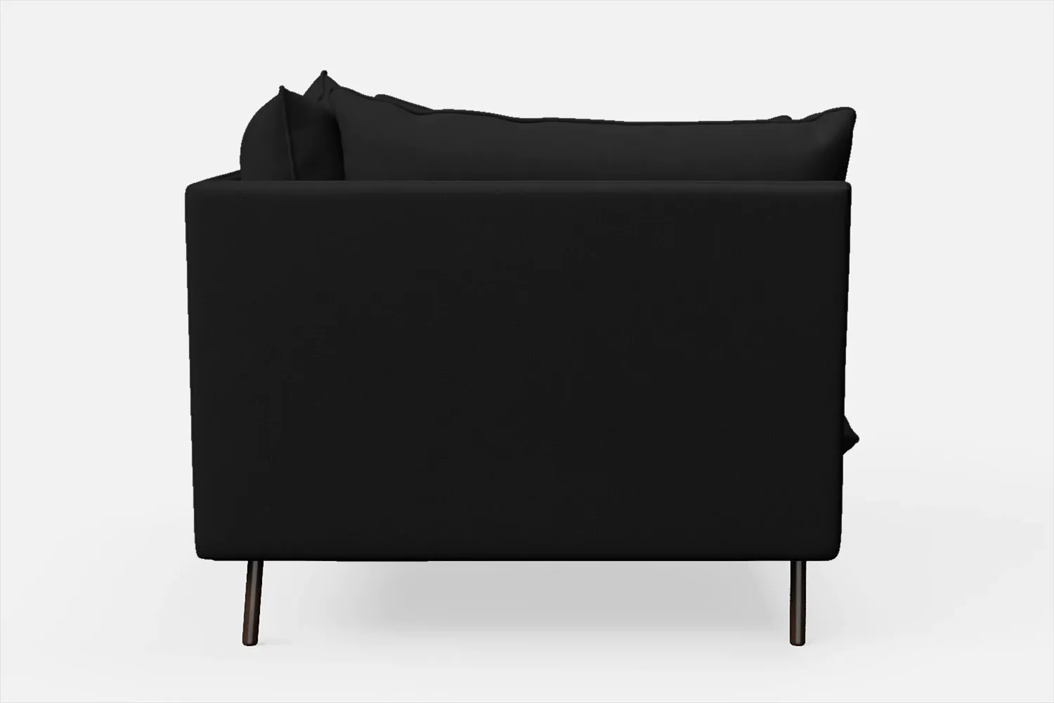 Pistoia Armchair Black Leather