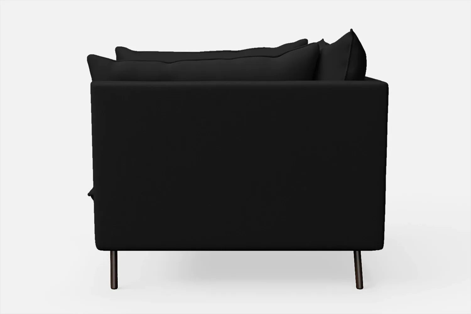 Pistoia Armchair Black Leather