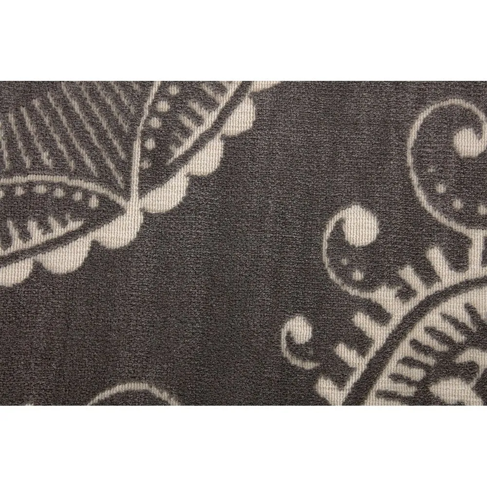 " Meticulous Medallion Charcoal Grey" (7'10" x 10') - 7'10" x 10'