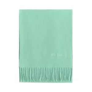"Lost in Warmth" Classic Cashmere Scarf - Green