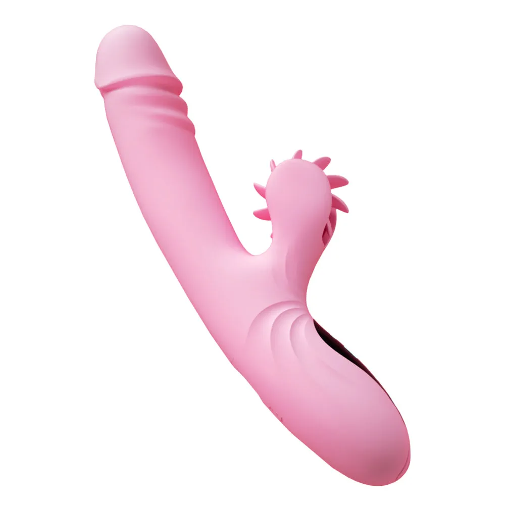 Quusvik Heated Masturbator with Rotating Tongue - Smart Female Sex Machine Toy