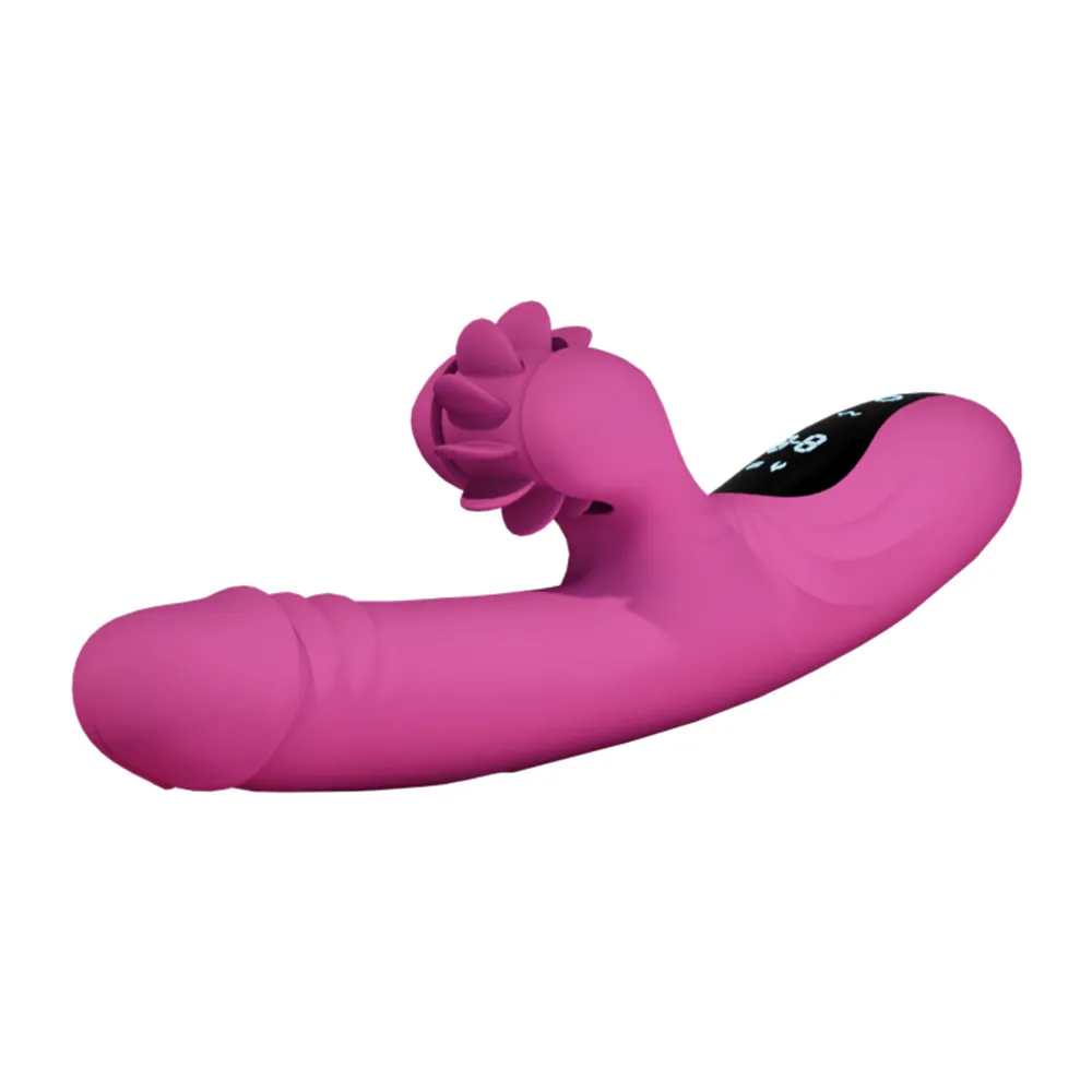 Quusvik Heated Masturbator with Rotating Tongue - Smart Female Sex Machine Toy