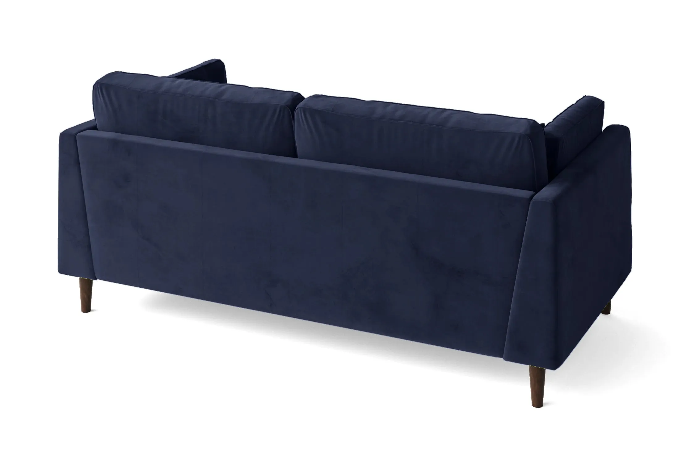 Ragusa 3 Seater Sofa Dark Blue Velvet