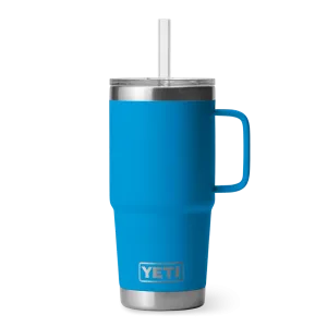 Rambler® 25 oz Mug W/Straw Lid - Big Blue Wave