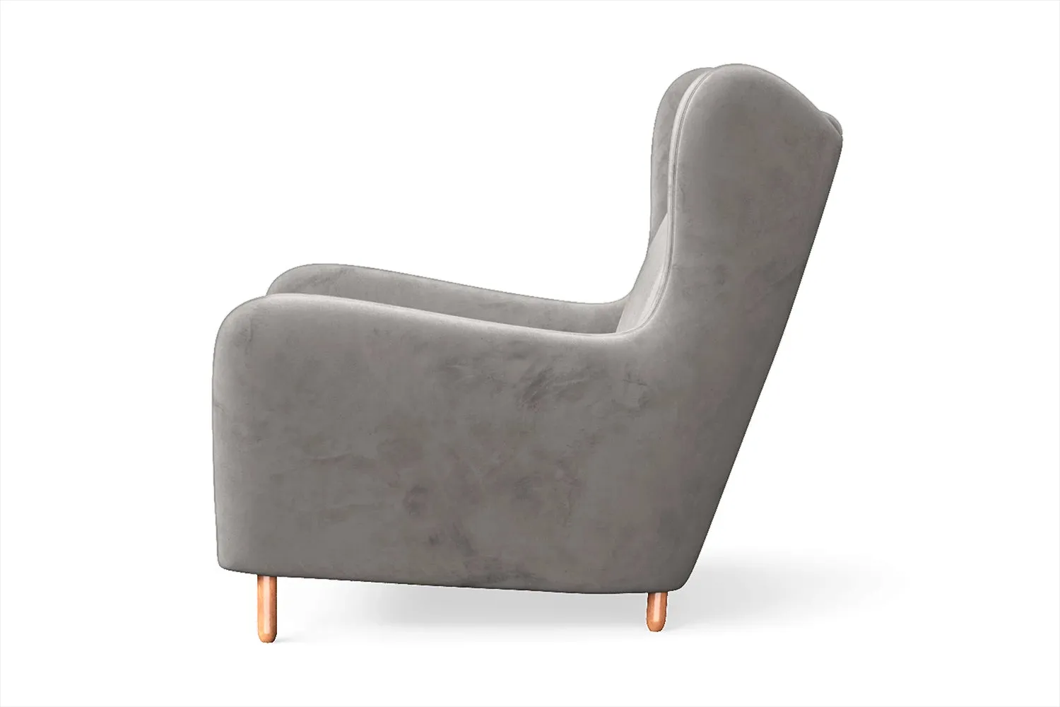 Sassari Armchair Grey Velvet