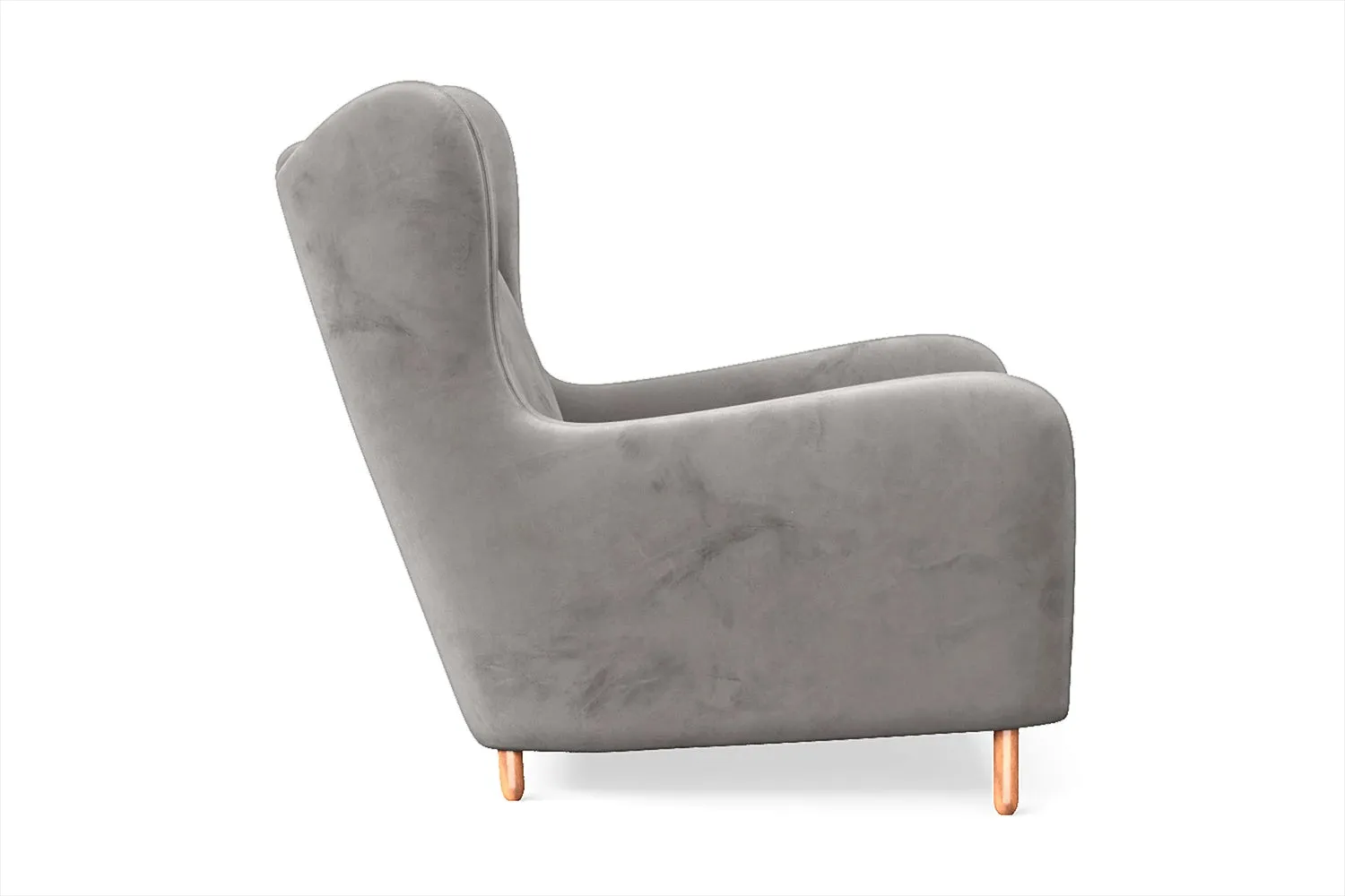 Sassari Armchair Grey Velvet