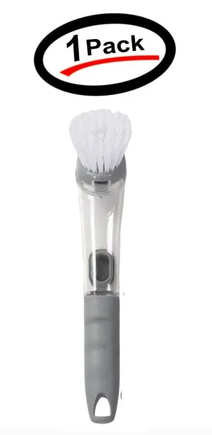 Soap Dispenser Dish Brush Scrubber Cleaner Wand Scrub Refill Washing (1 Pack)
