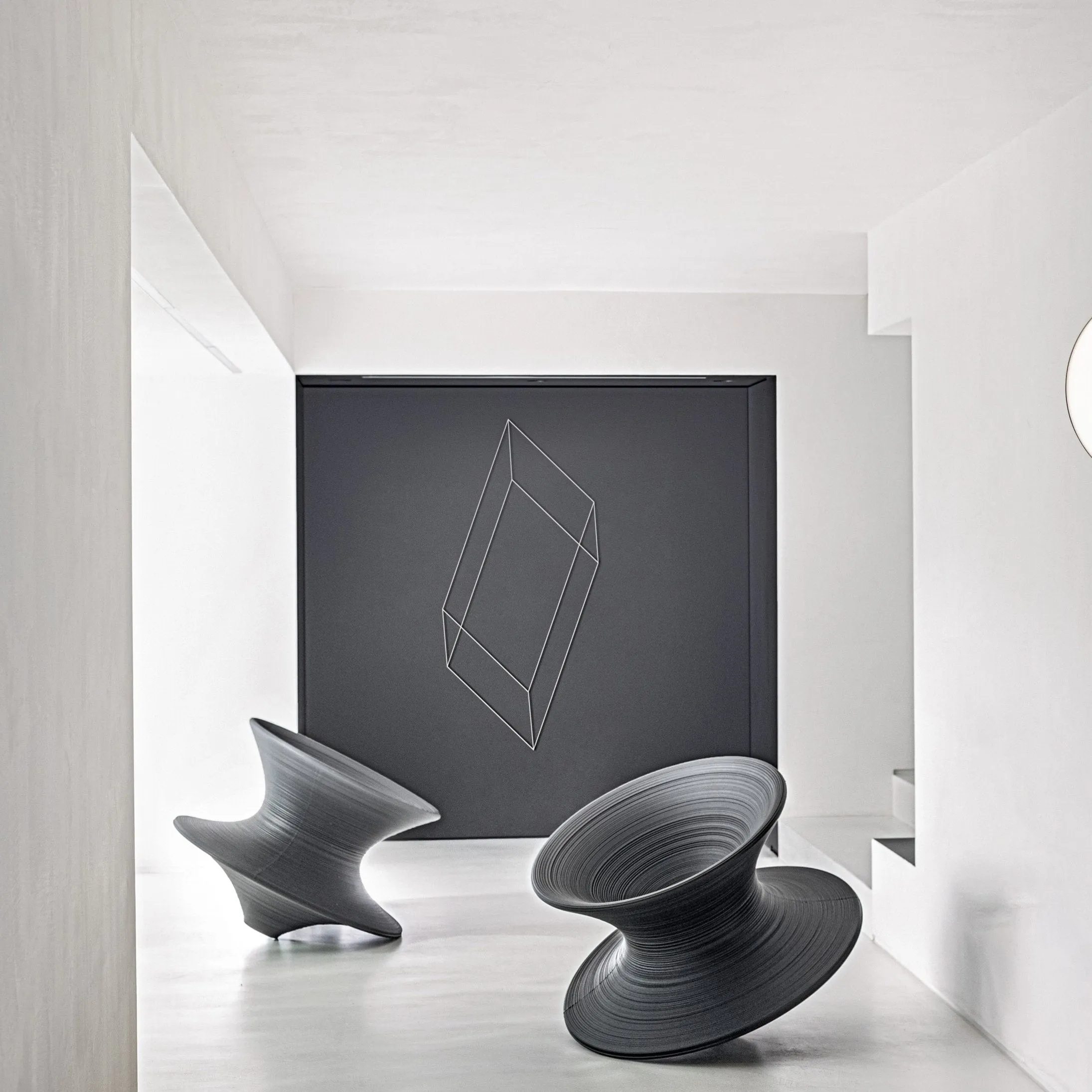 Spun Rotating Chair