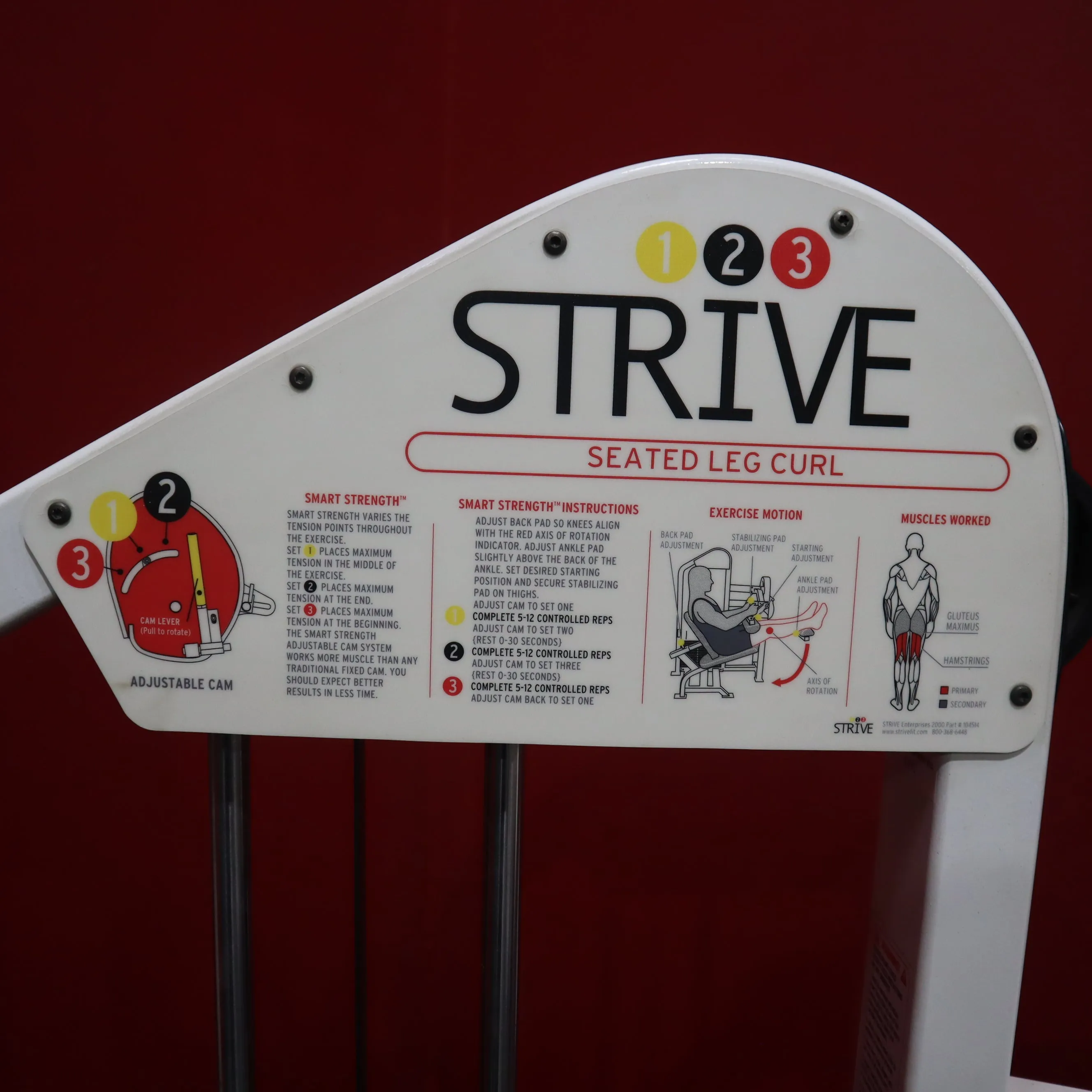 Strive Seated Leg Curl (Refurbished)