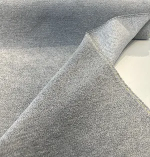 Sunbrella Chenille Lionheart Iceland Gray Outdoor HH Upholstery Fabric By the yard