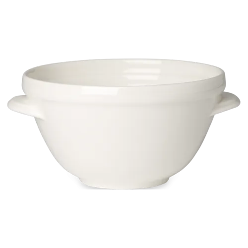 Tableware Solutions 16-4036-1905 Bowl, 14-1/5 oz. (0.44 L), round, stackable, handled, premium porcelain, Neuf Ch