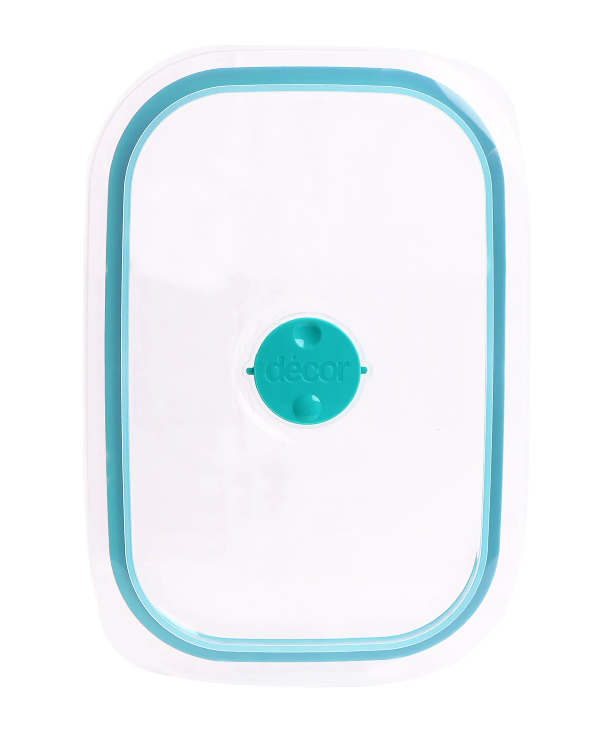 Vent & Seal Glass Containers Lid, Oblong, 1.5L
