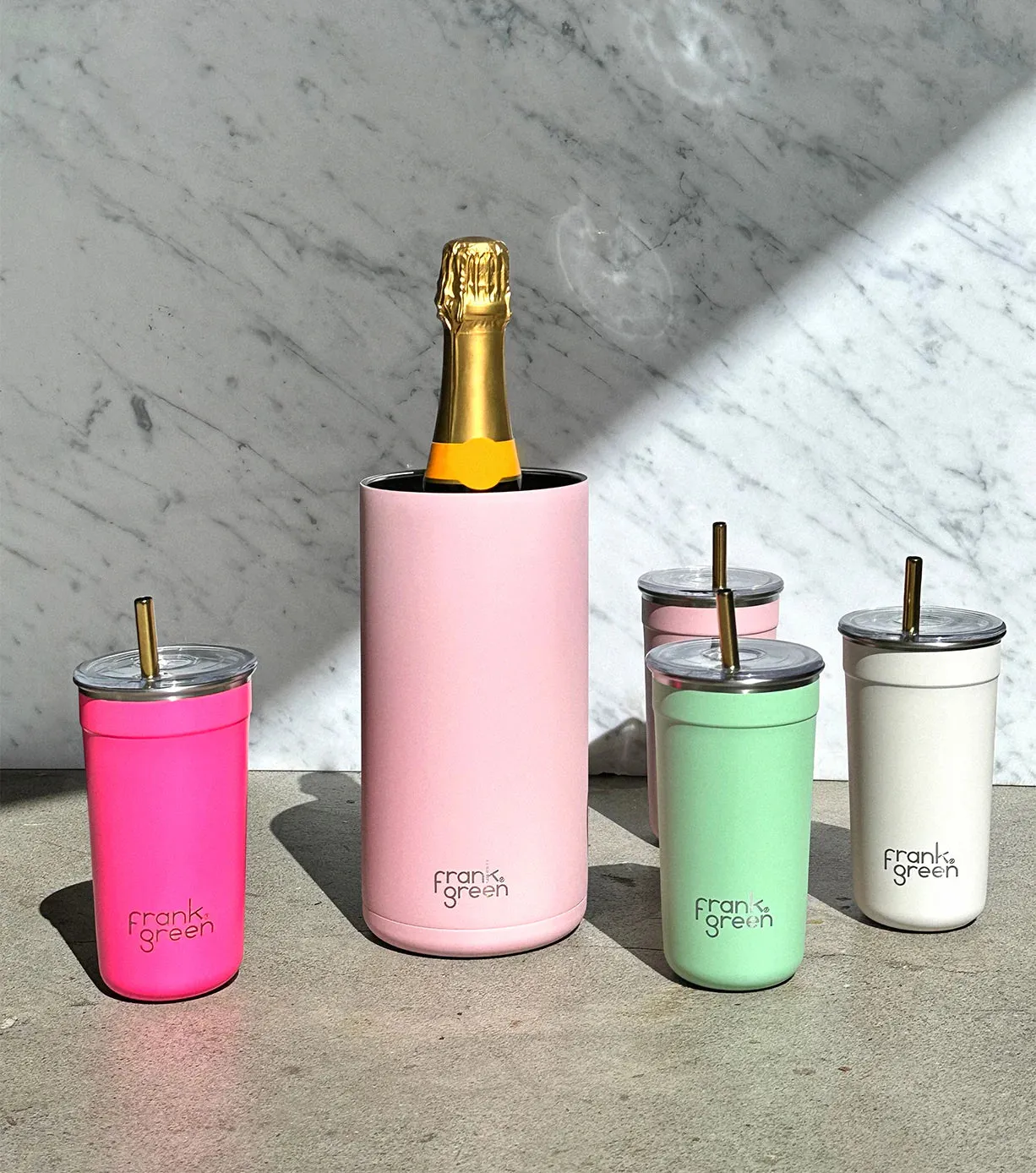 Wine Cooler 50oz - Neon Pink