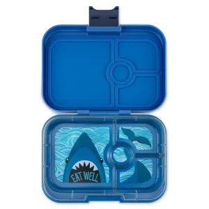 YUMBOX Leakproof Sandwich Friendly Bento Box - Surf Blue Shark Tray